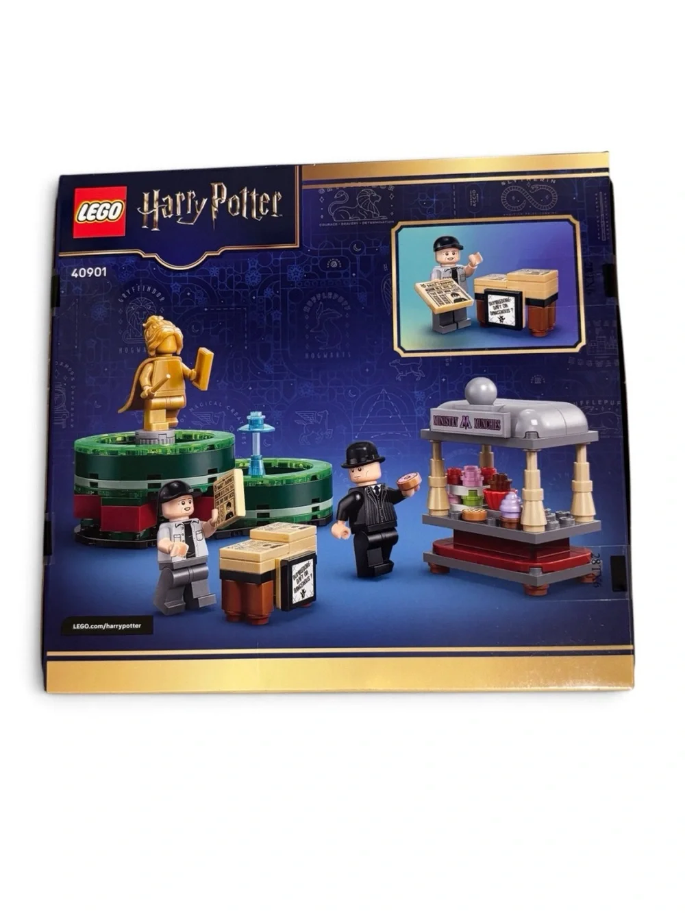 Lego Harry Potter Ministry Munchies & The Daily Prophet Stands Set (#40901)